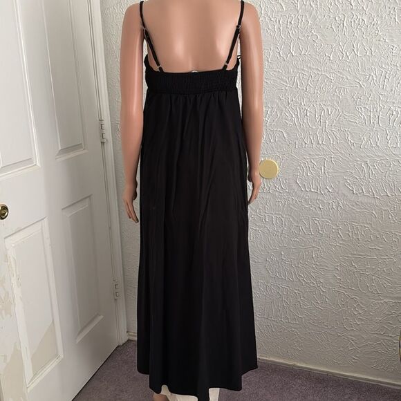 Zara Poplin Maxi Dress Size L NWOT - Picture 4 of 4